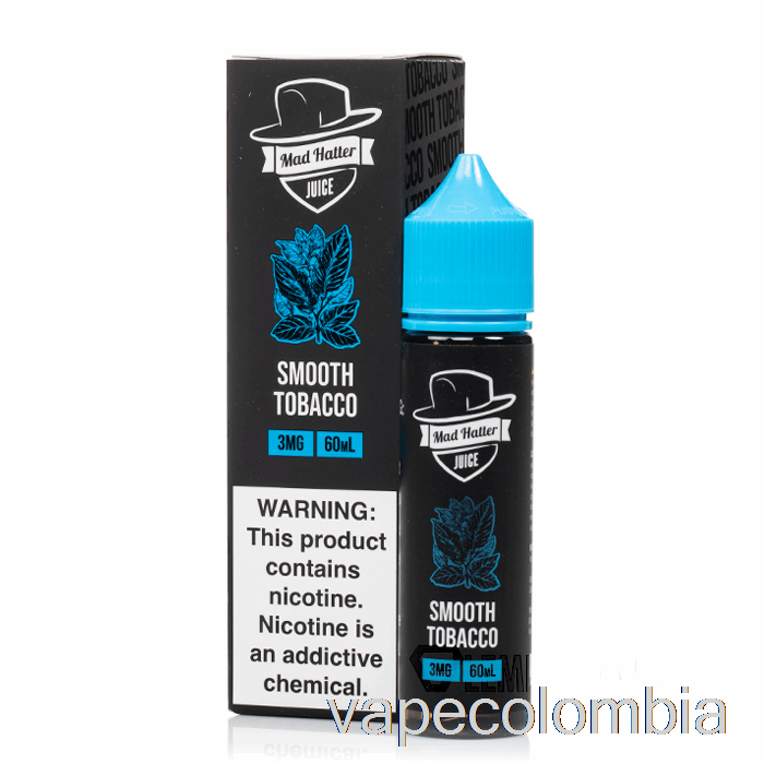 Vape Desechable Tabaco Liso - Sombrerero Loco - 60ml 3mg